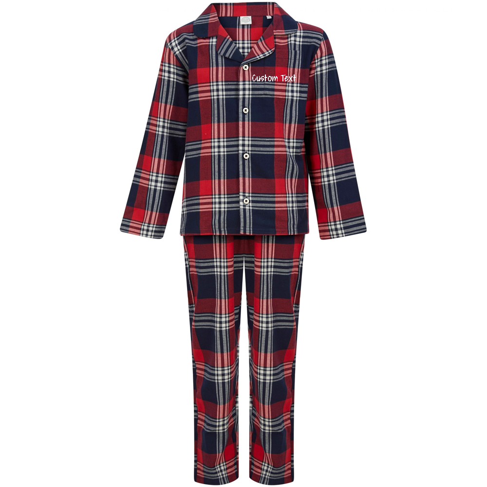 Kids Tartan Lounge Set