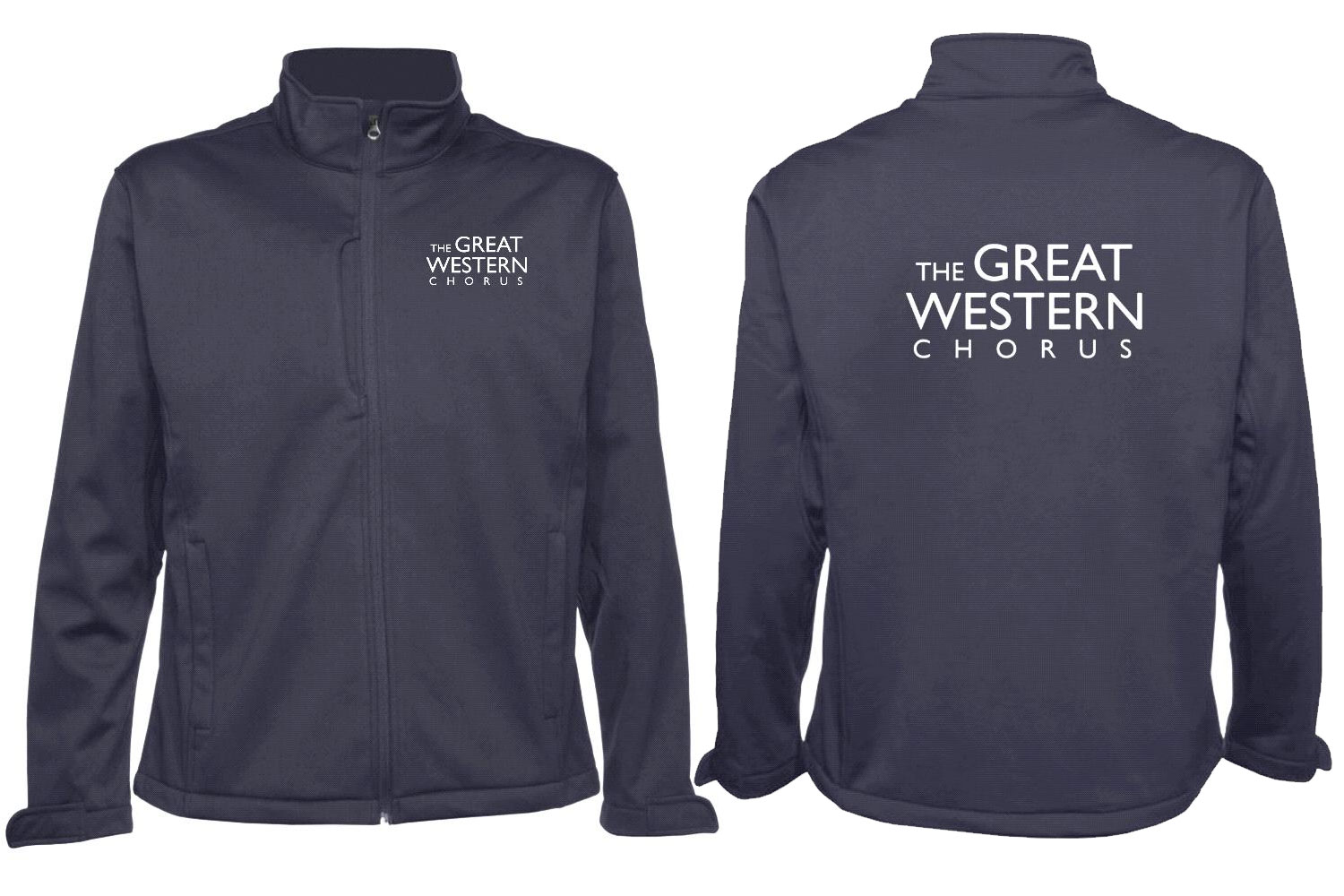 GWC Premium Softshell with White Logo