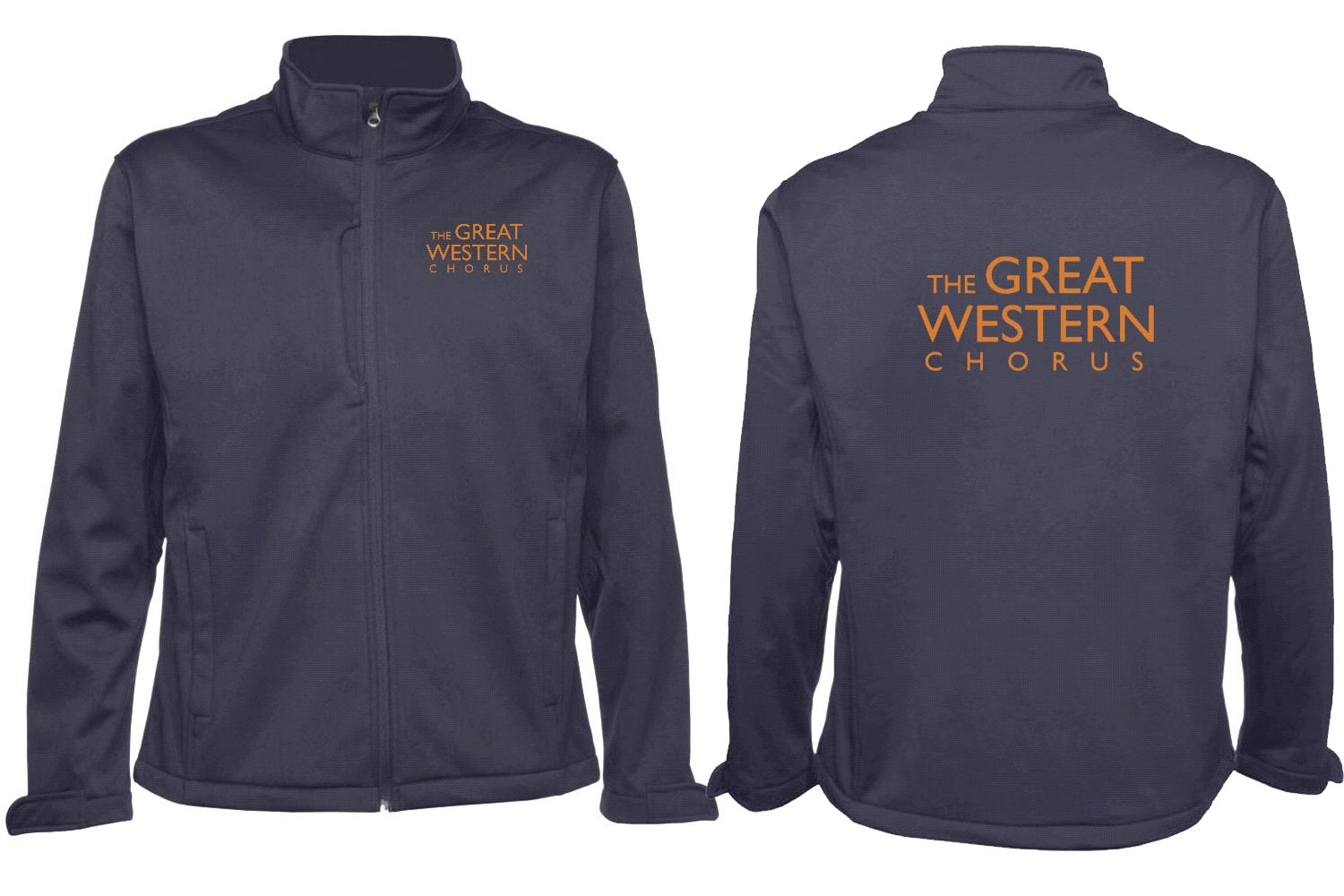 GWC Premium Softshell with Orange Logo