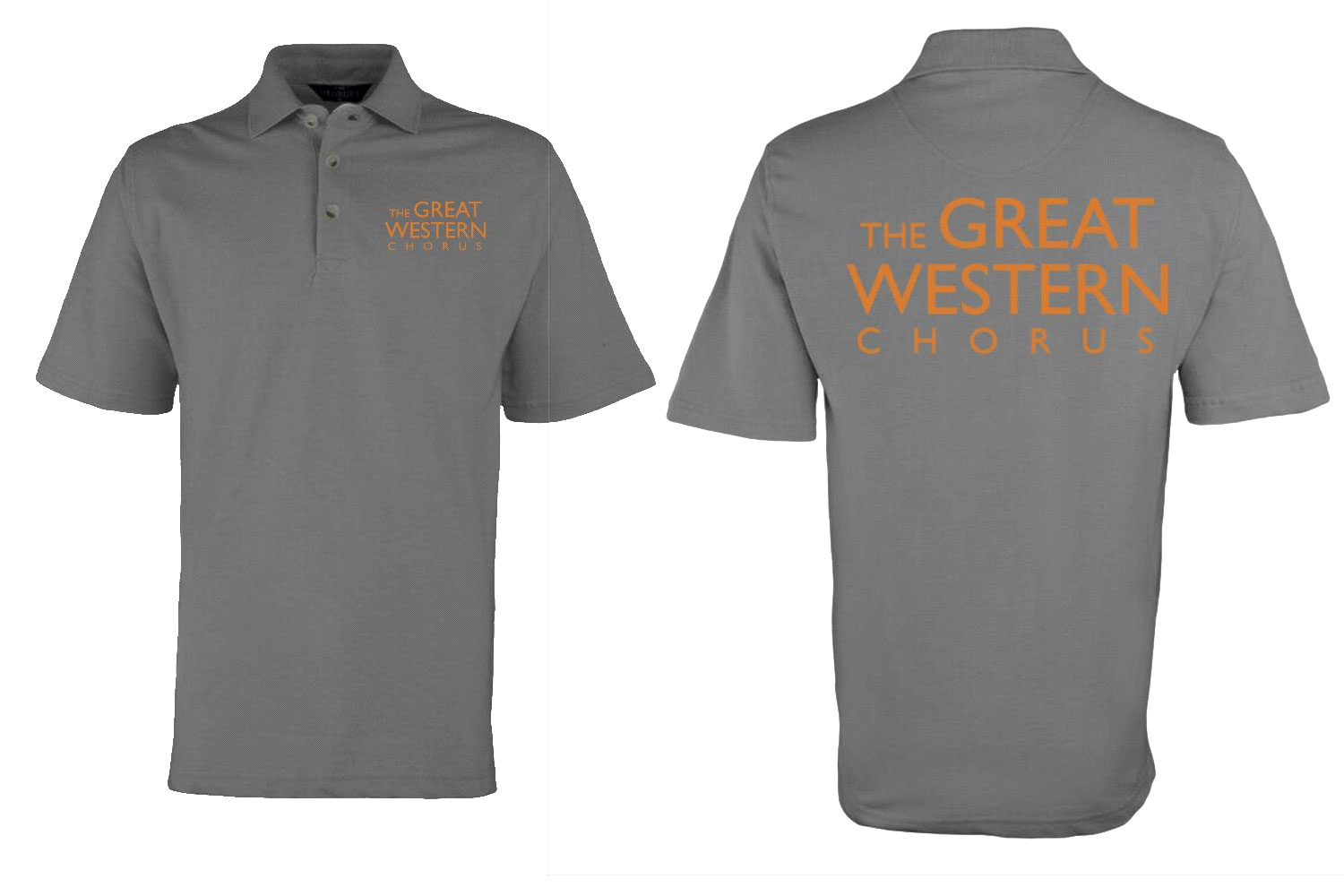 GWC Polo with Orange Logo