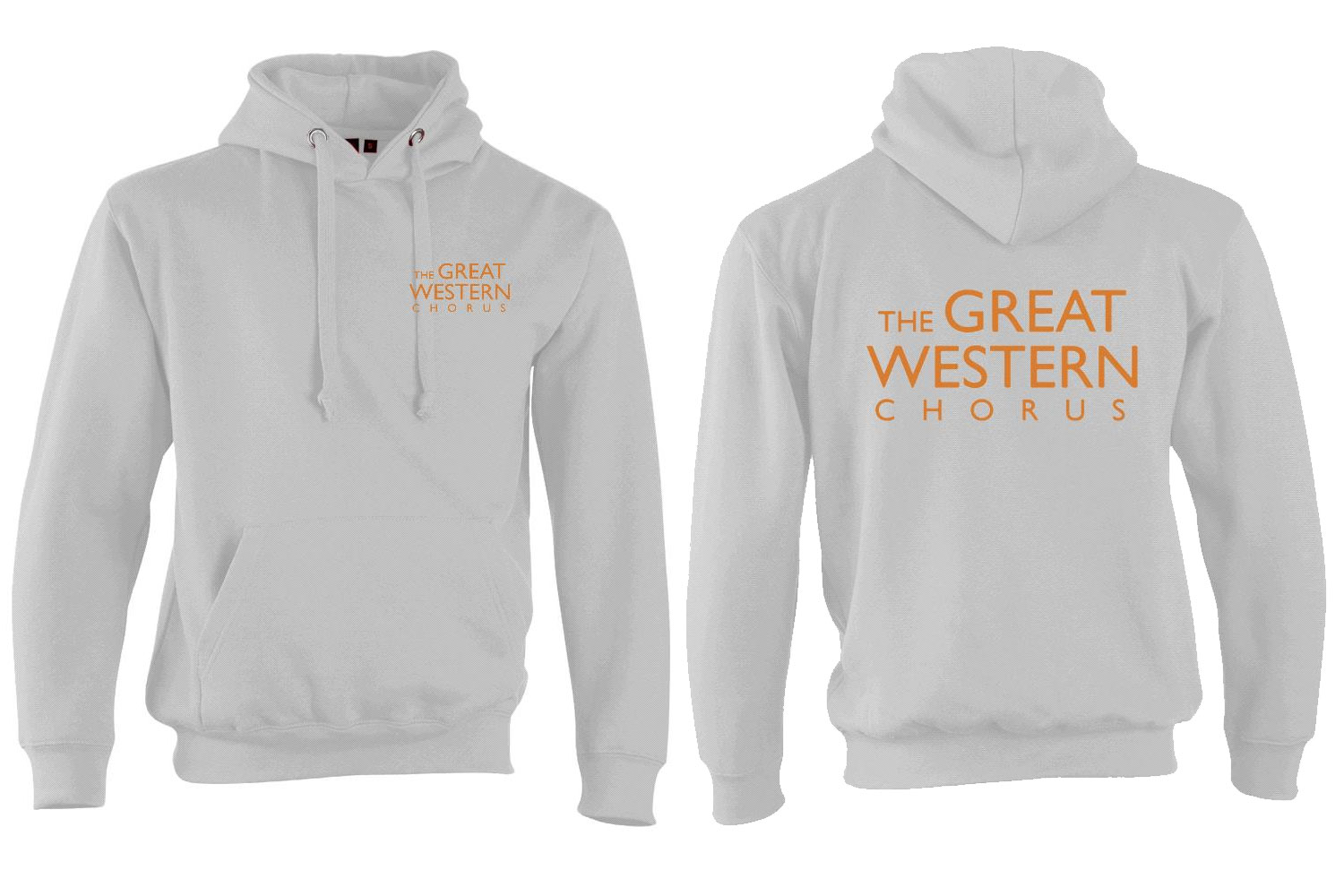 GWC Hoodie with Orange logo