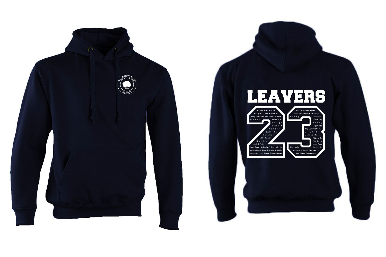 Paulton Leavers 23 Adult Hoodies