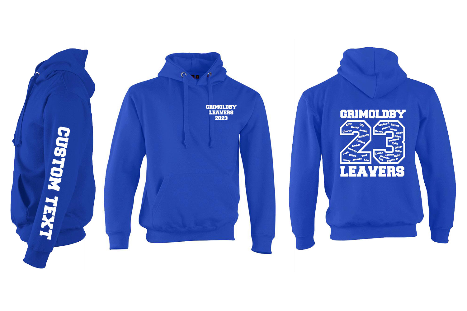 Grimoldby Adults Leavers Hoodie