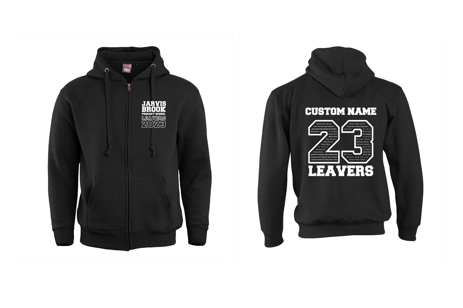 Jarvis Brook Leavers 23 Kids Zip Hoodie