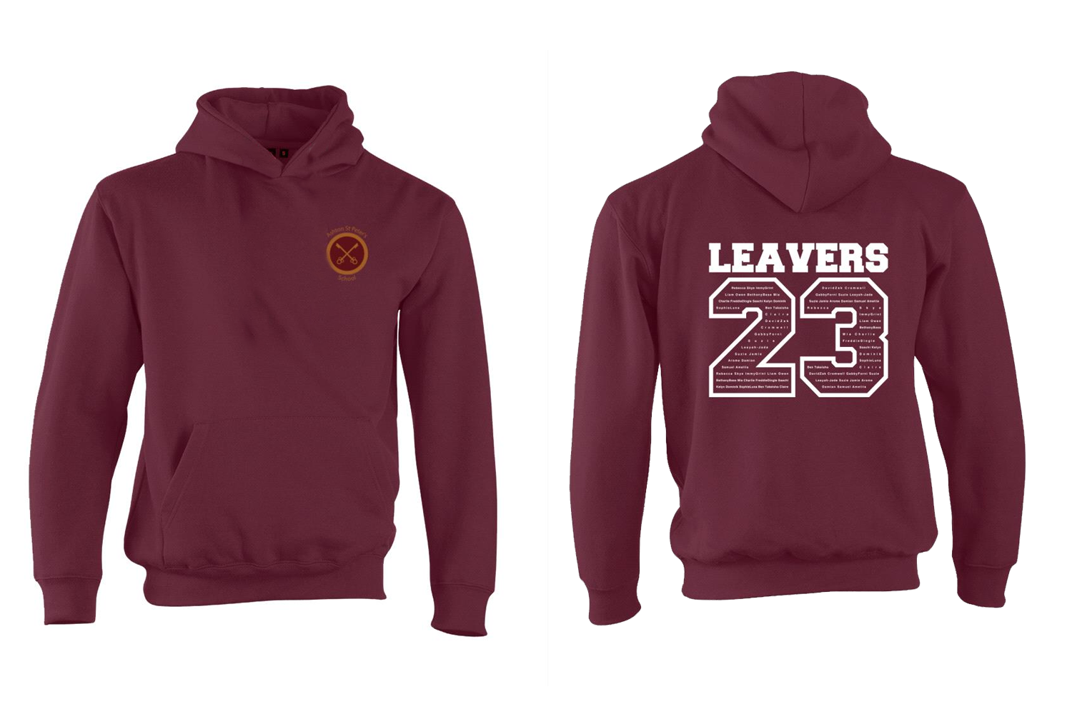 Ashton Kids Leavers Hoodie 23