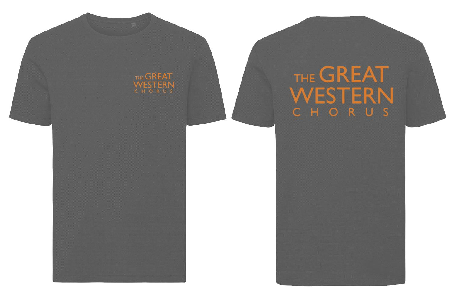 GWC Women T-Shirt with Orange logo