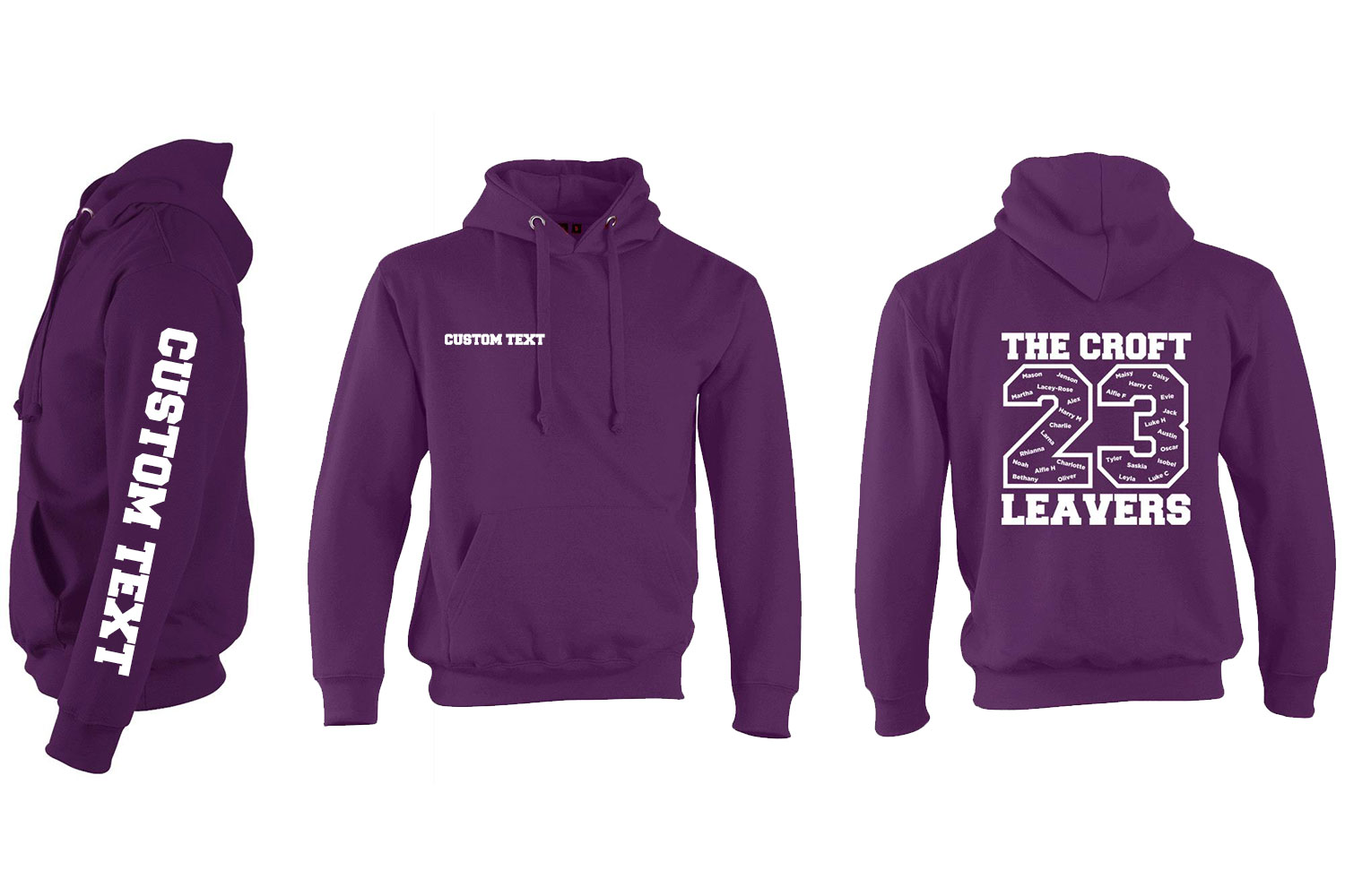 The Croft Kids Leavers Hoodie