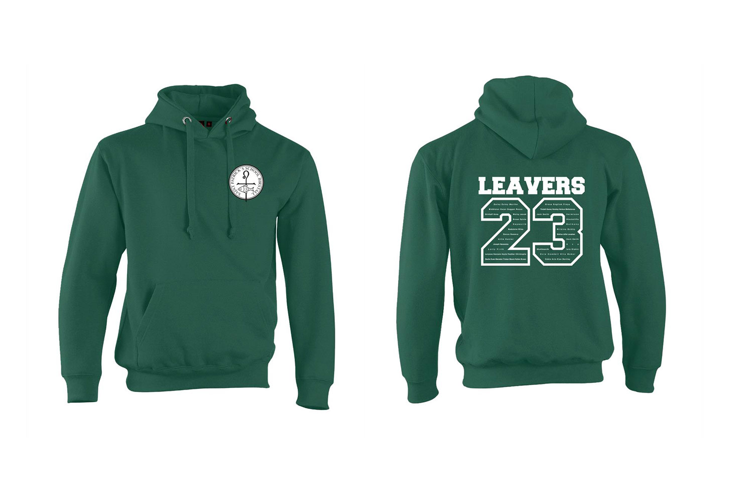 St Patricks Leavers 23 Adult Hoodie