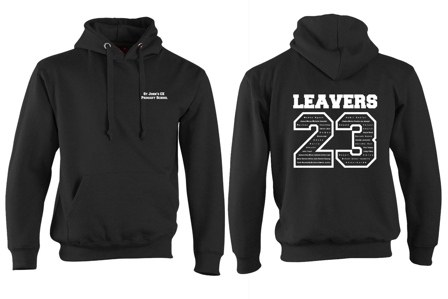 St John's Adult Leavers 23 Hoodies