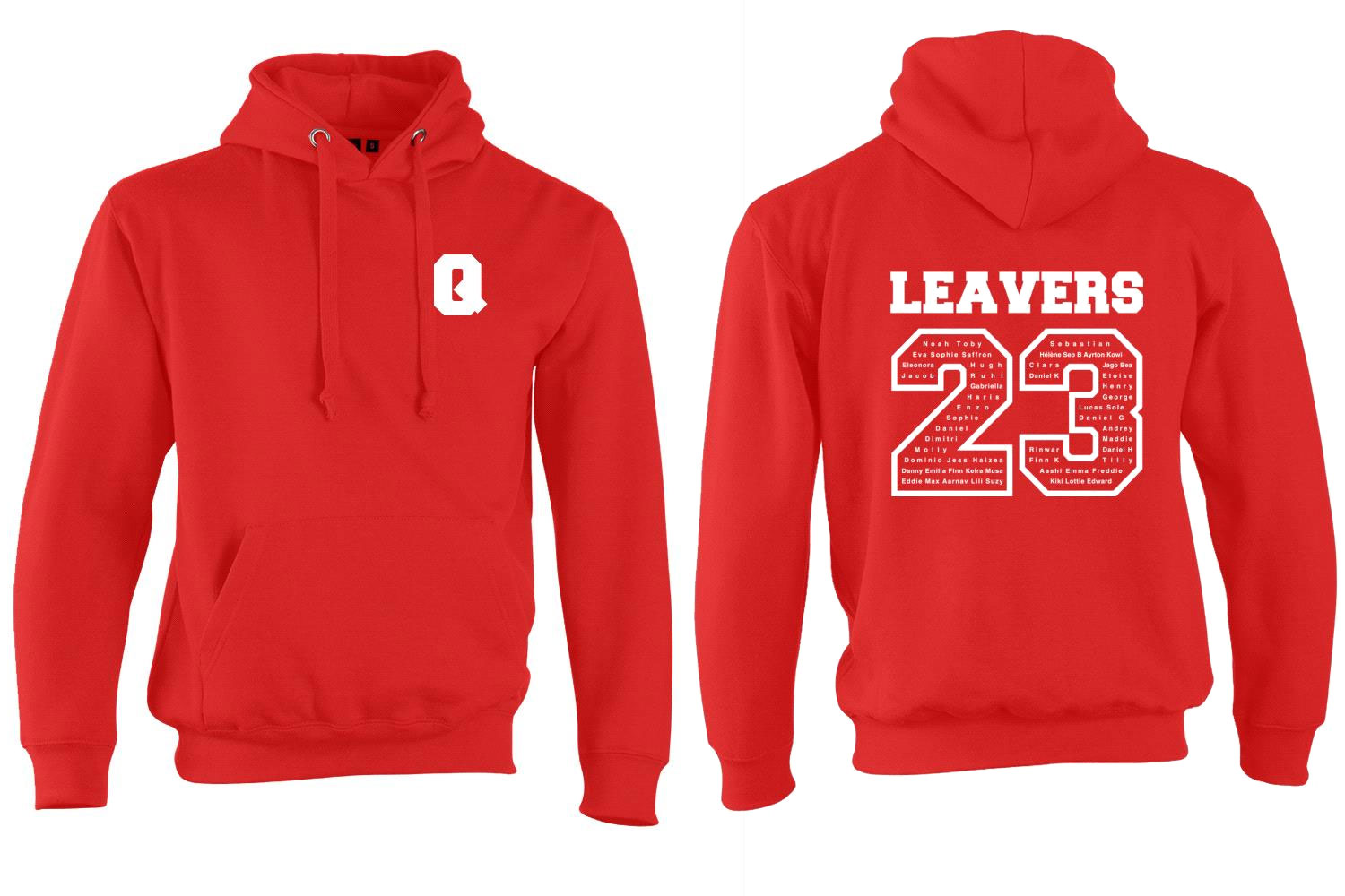 Queens Leavers Adult Hoodie