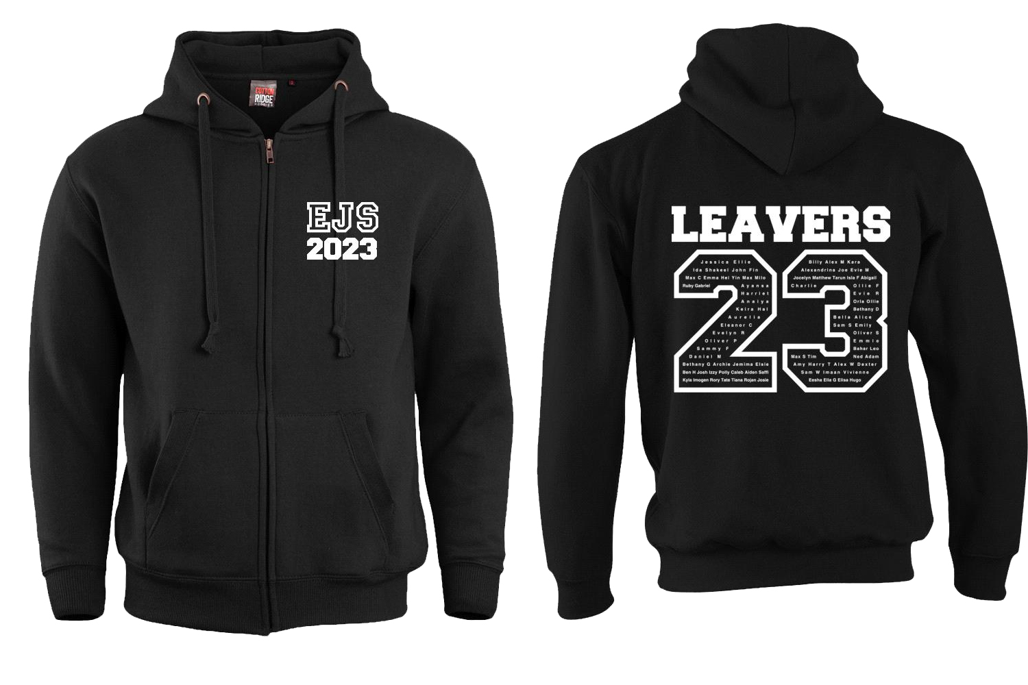 Elmlea Adult Leavers 23 Zip Hoodie