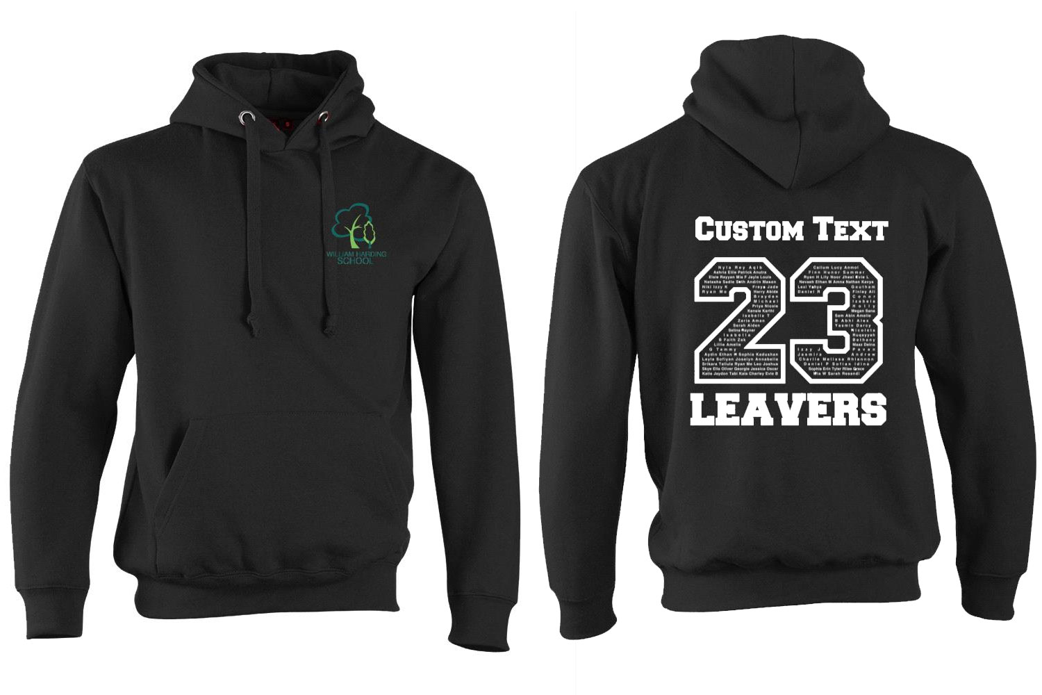 William Harding Kids Leavers 23 Hoodie