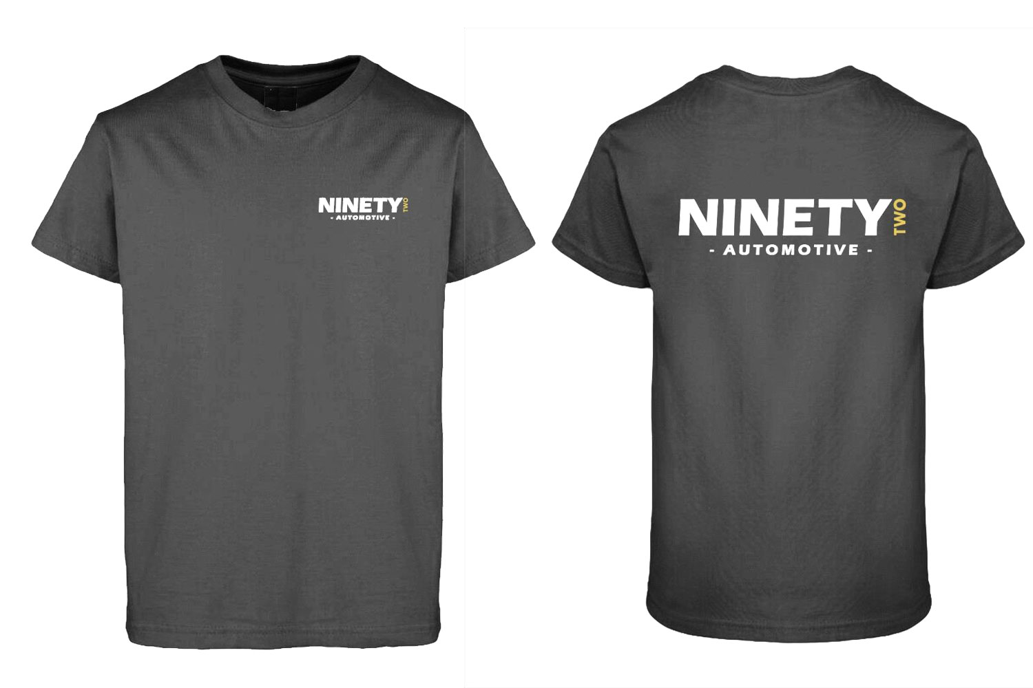 Ninety2 T-shirt White Logo