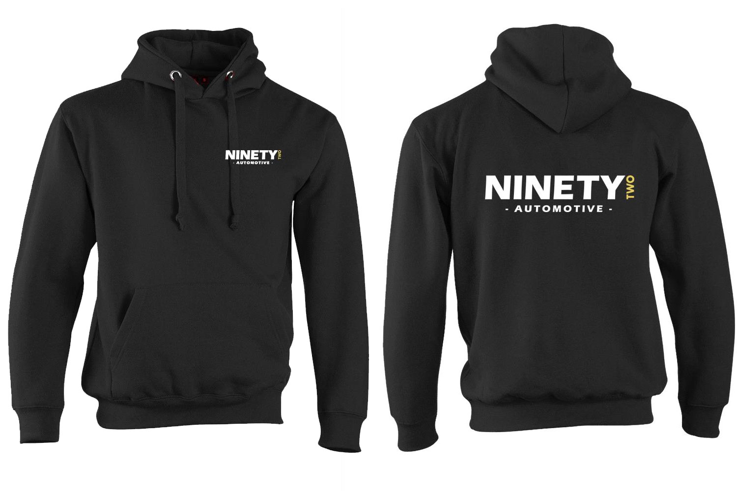 Ninety 2 Value Hoodie White Logo