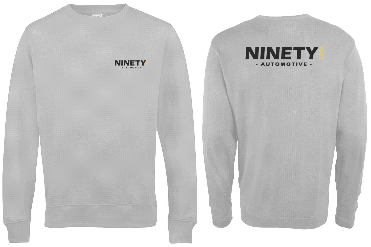 Ninety2 Basic Sweatshirt Black Logo