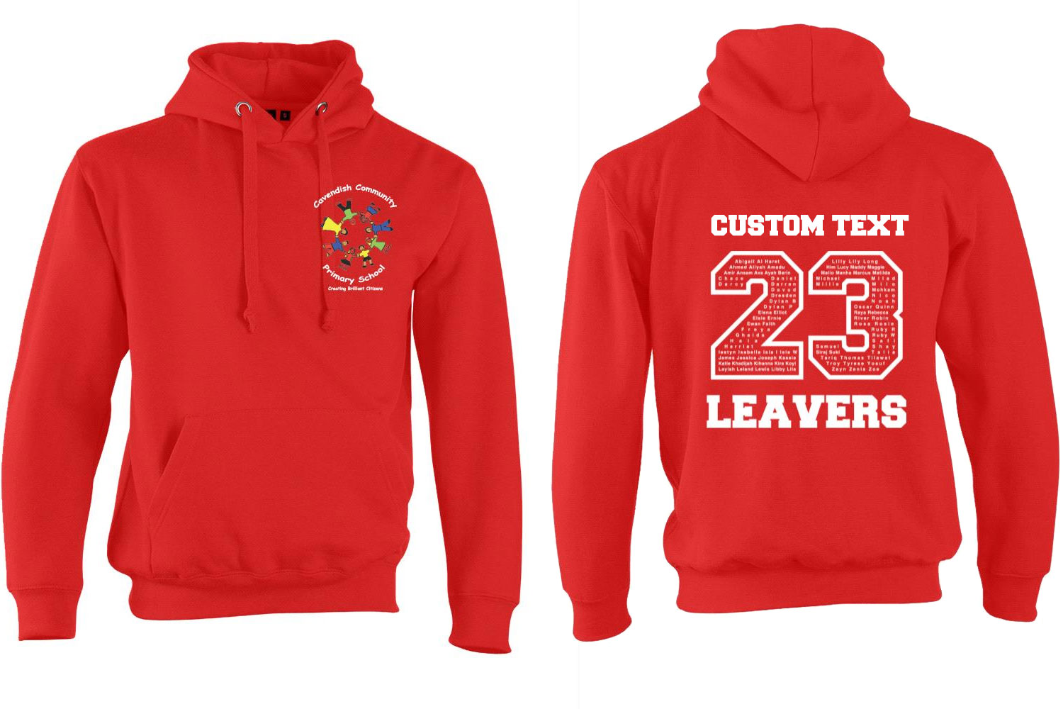 Cavendish Leavers 23 Hoodie