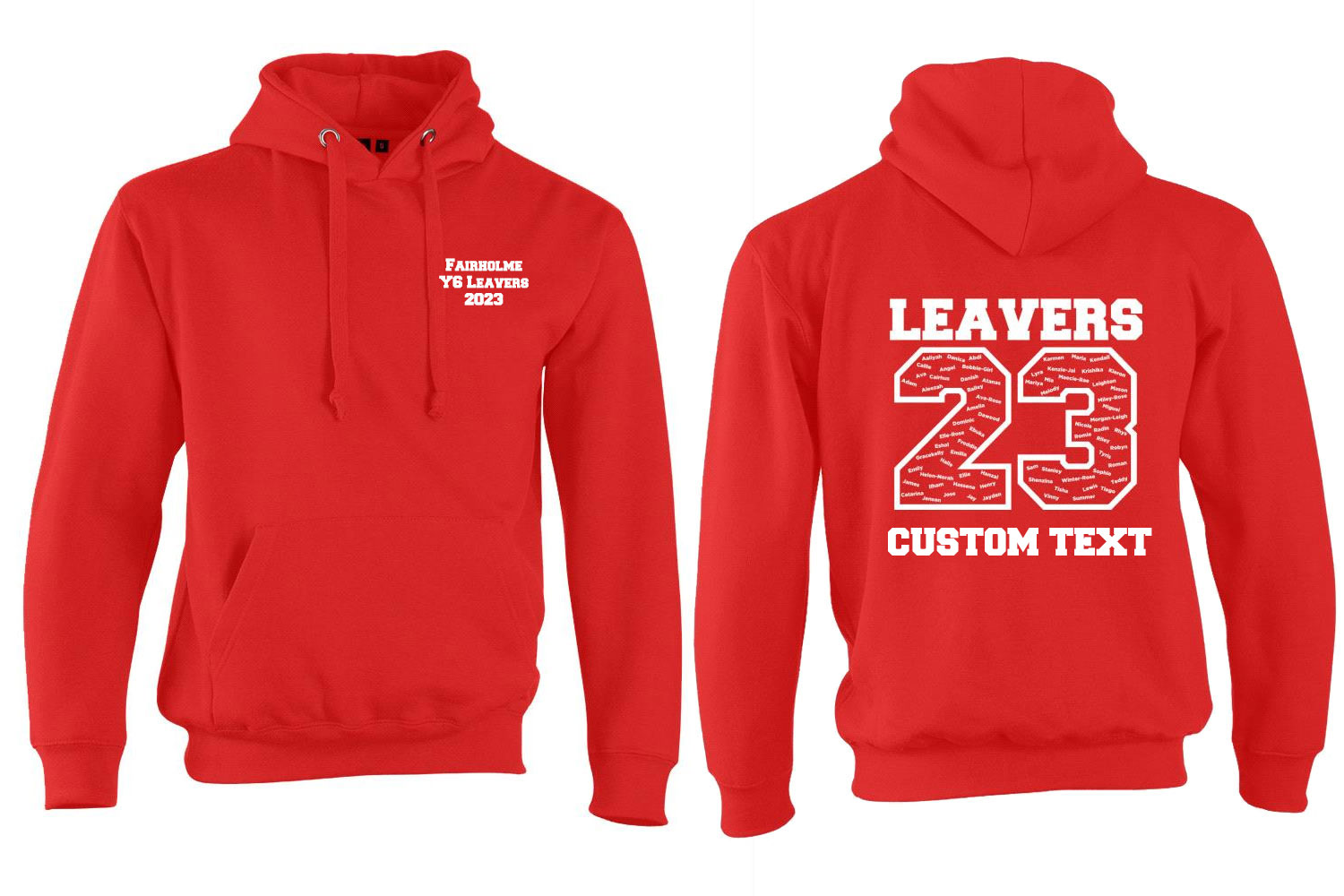 Fairholme Leavers 23 Adult Hoodie