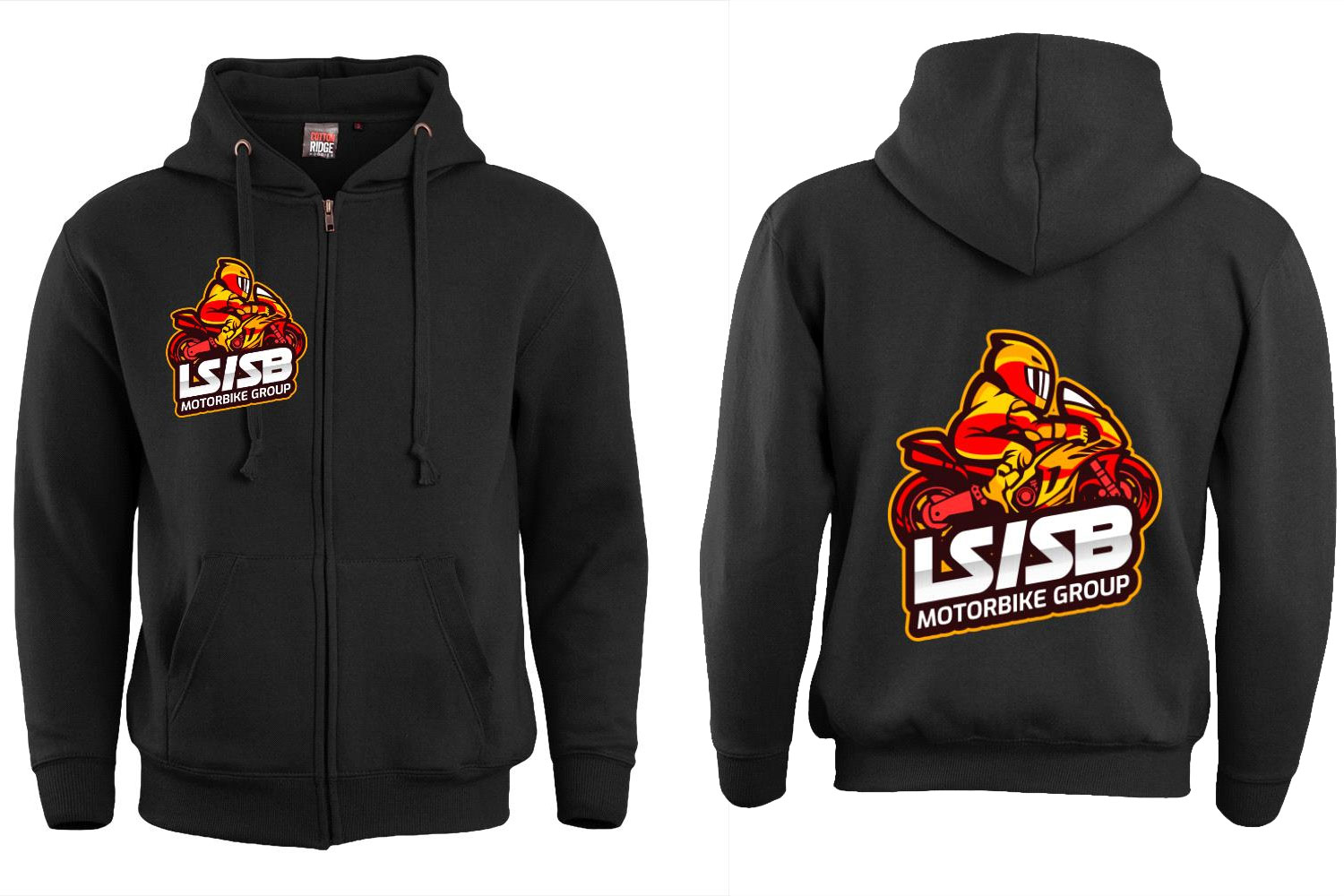 LSSB Red/Yellow Logo Hoodie