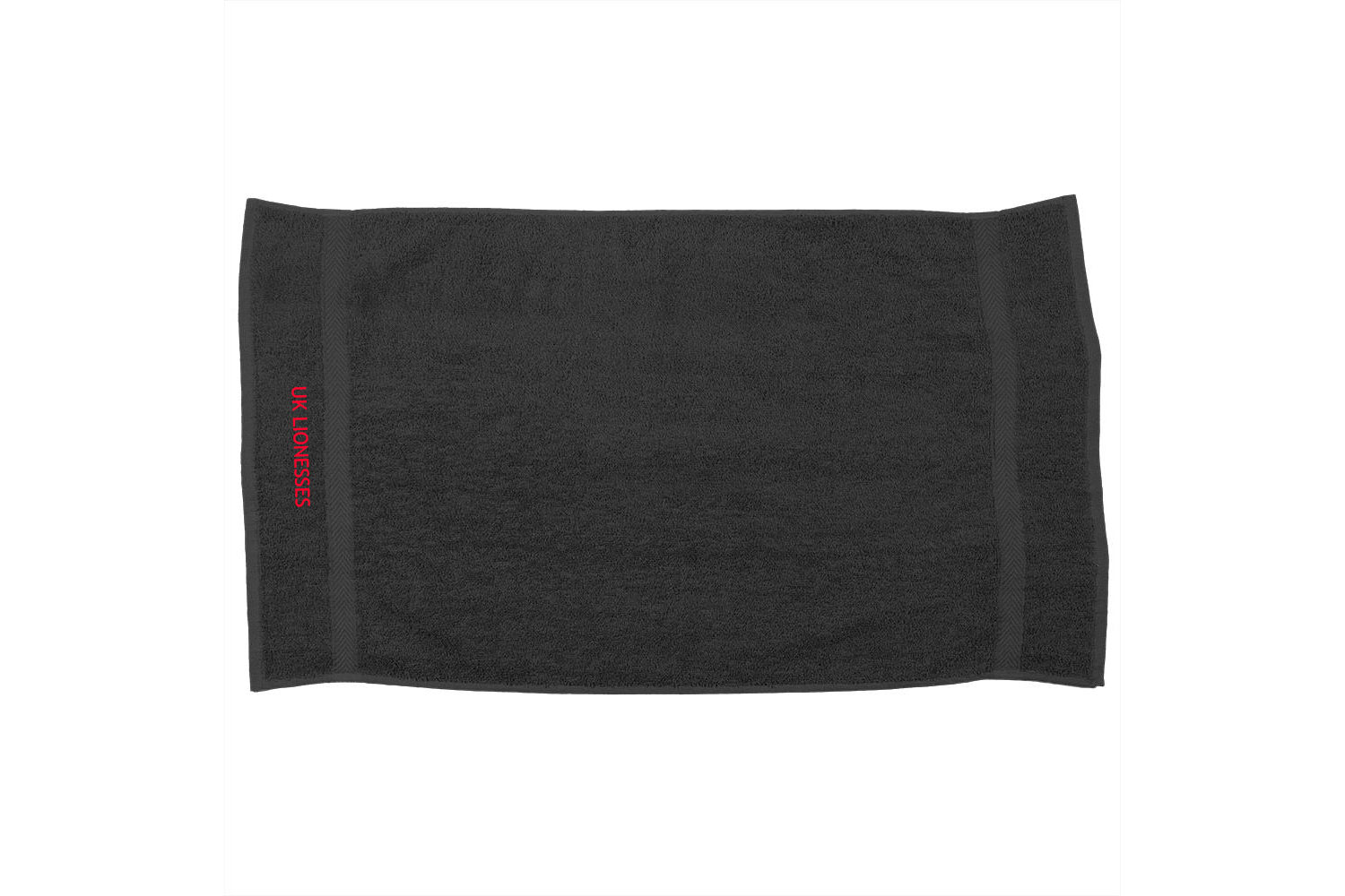 Lionesses Gym Towel - Black