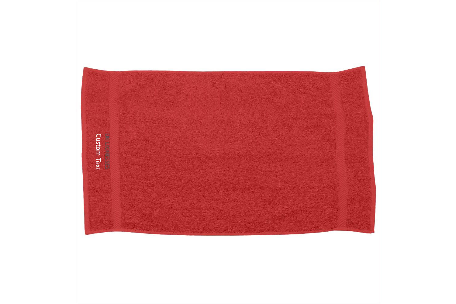 Lionesses Customisable Gym Towel - Red