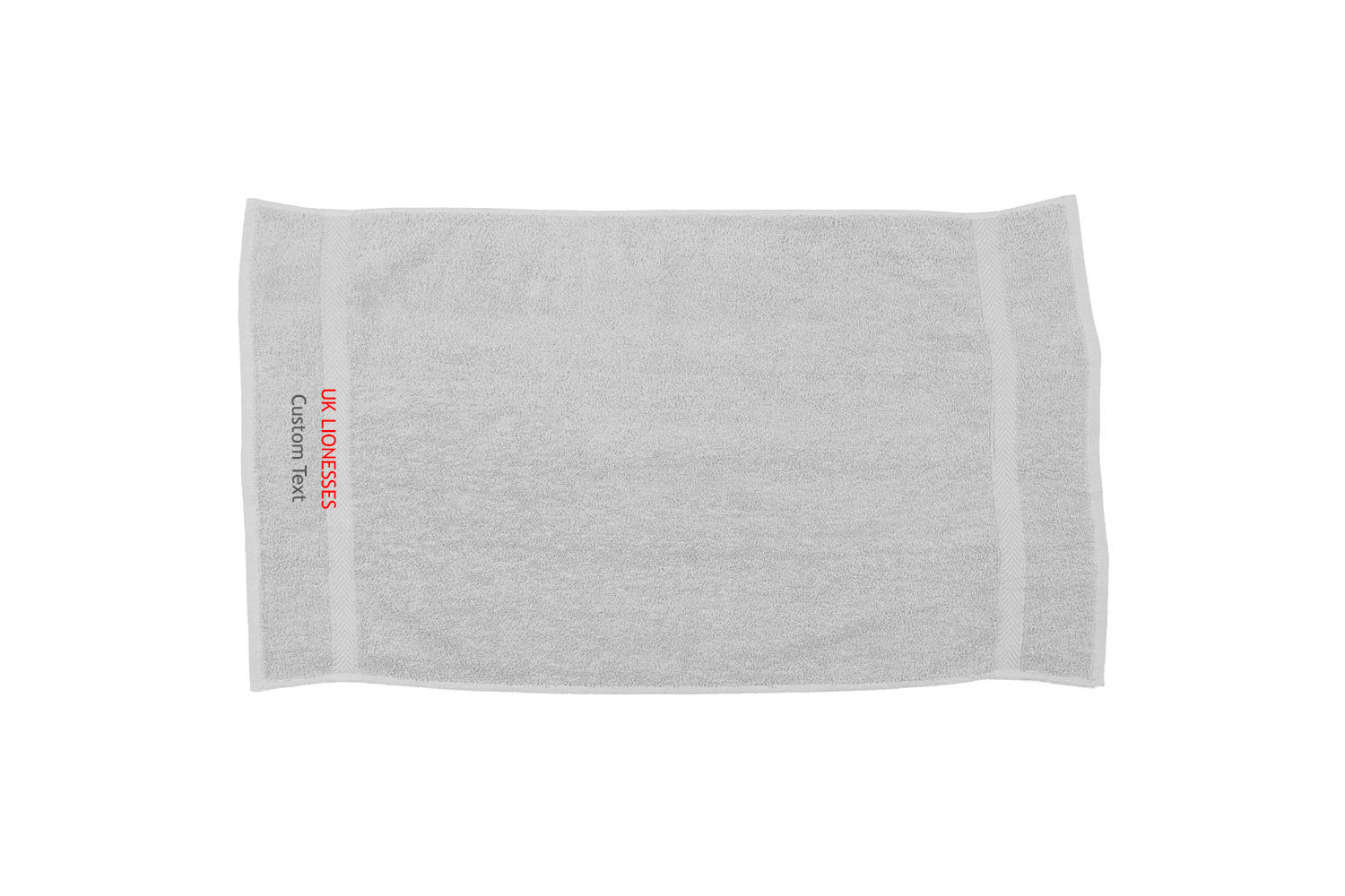 Lionesses Customisable Gym Towel - White