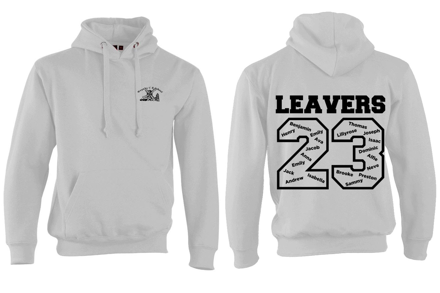 Wrawby Leavers 23 Kids Hoodie