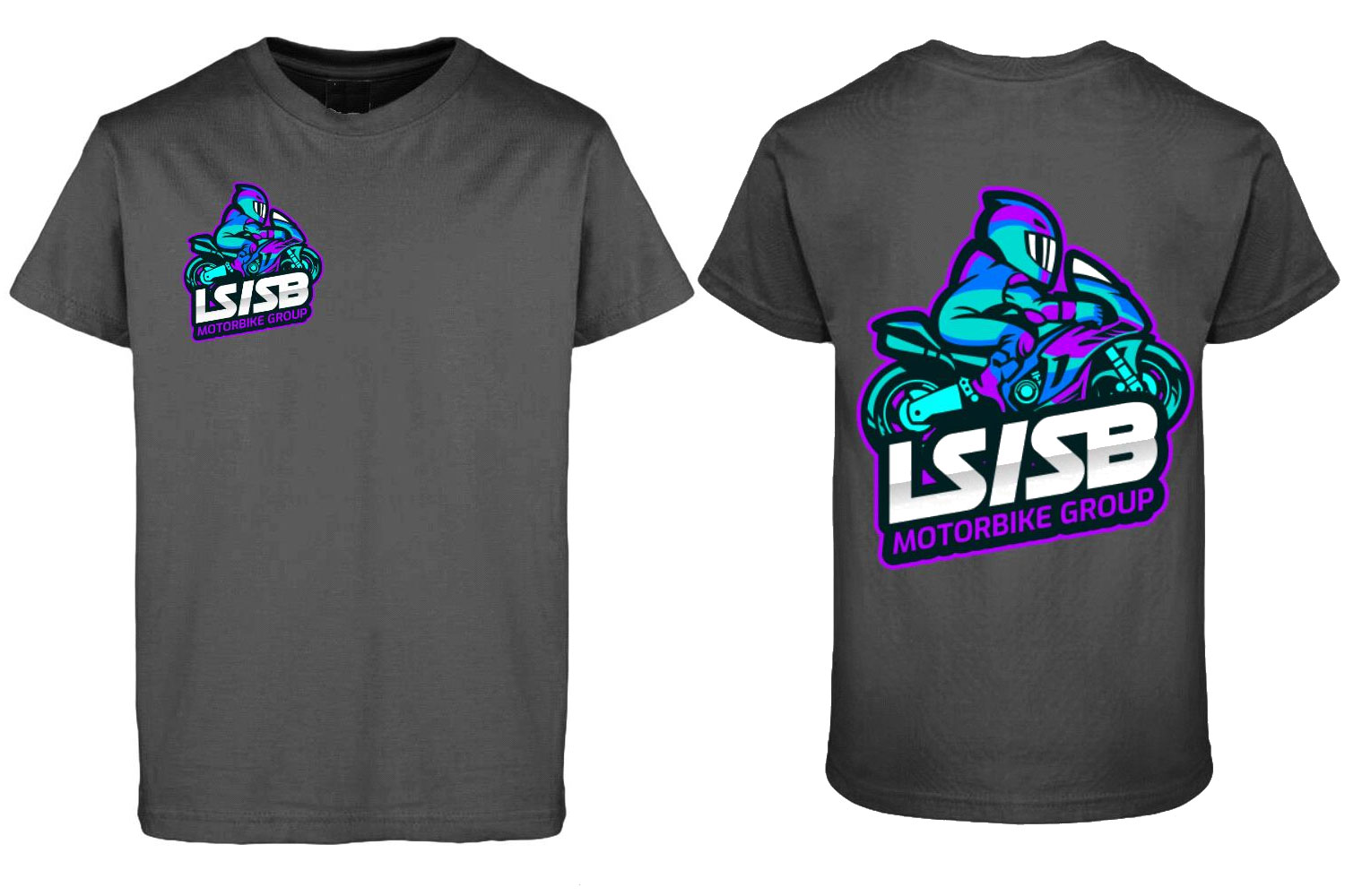 LSSB Blue/Purple Logo Tshirt