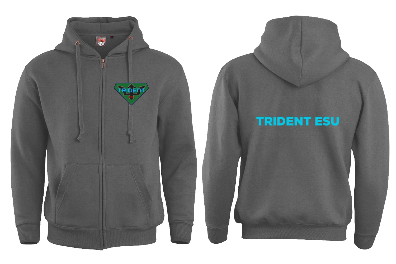 Trident-ESU W88 Zip Hoodie