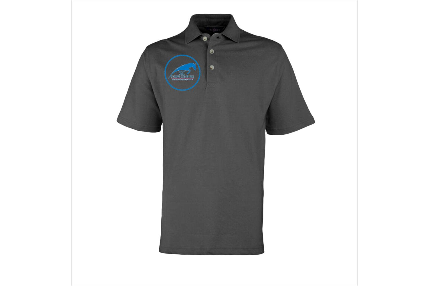 SC Adult Blue Logo Polo