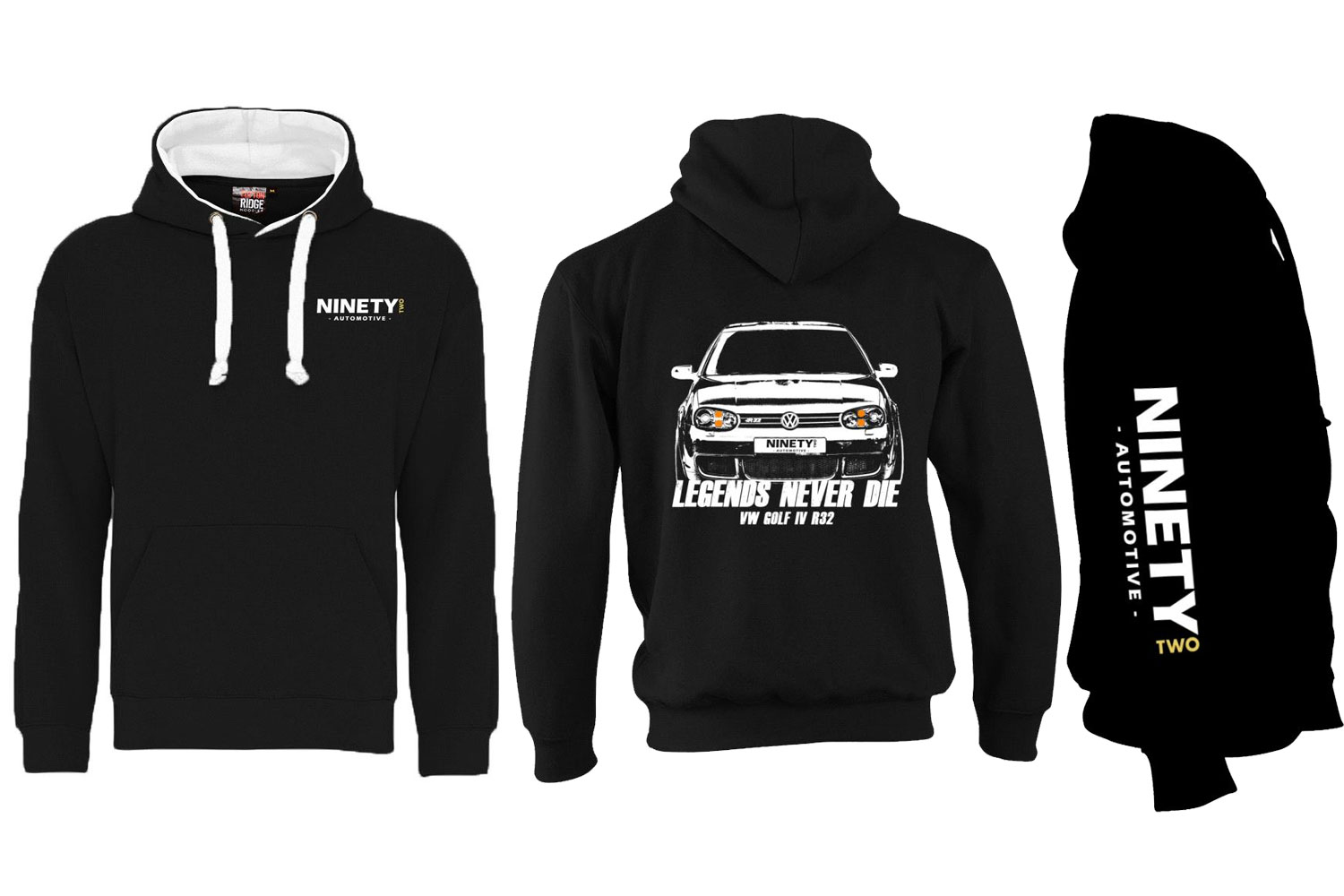 Ninety2 VW Golf R32 Legends Hoodie REAR