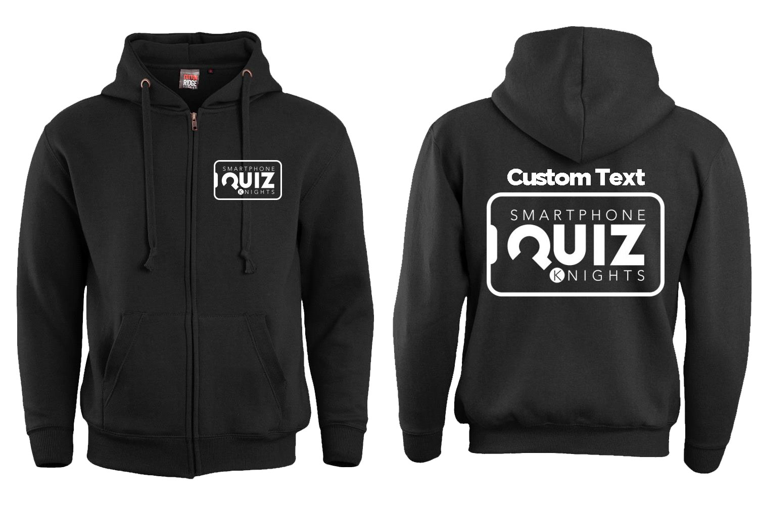 Quiz Knights Zip Hoodie