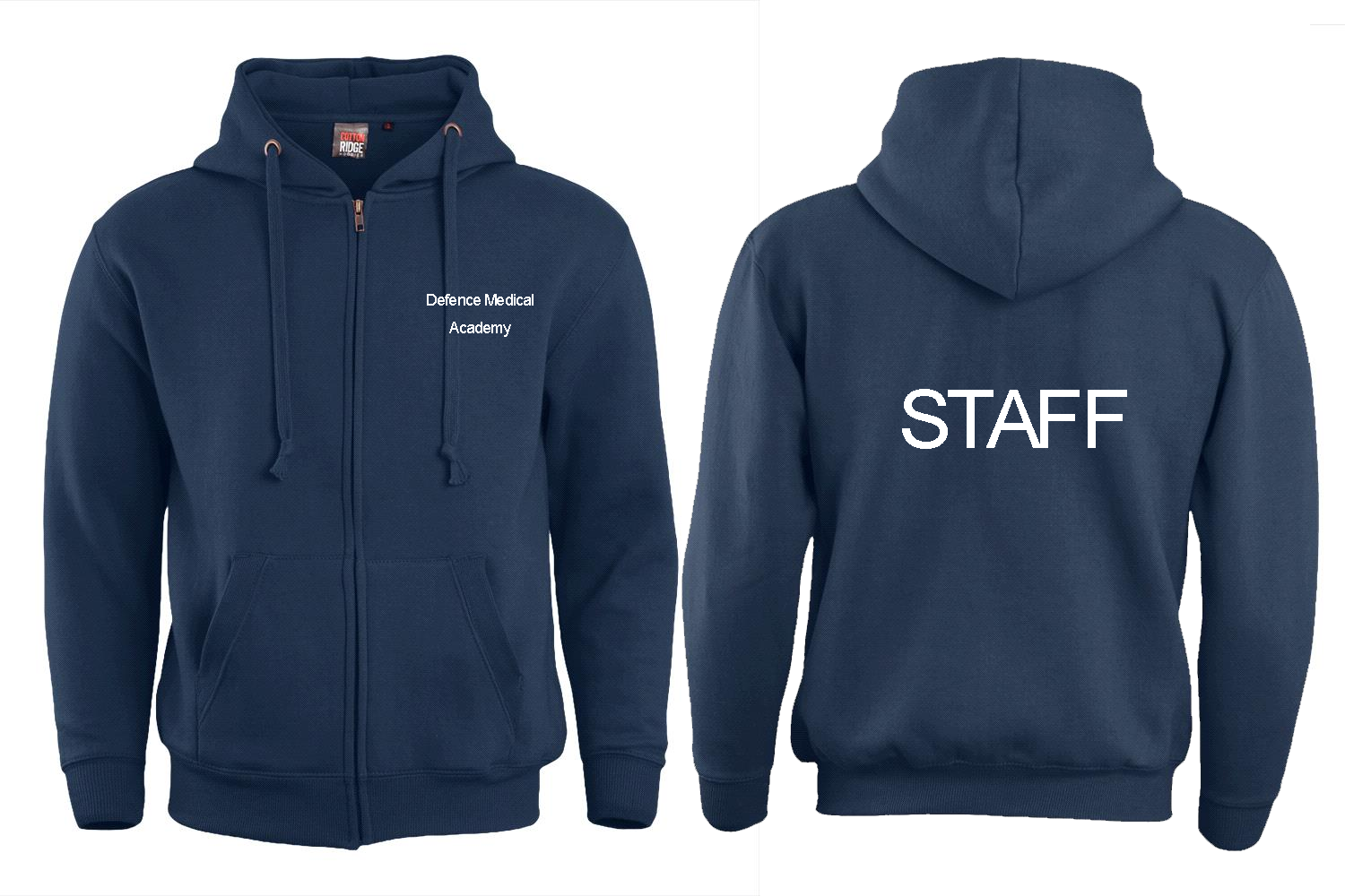 DMS Staff Zipped Hoodie