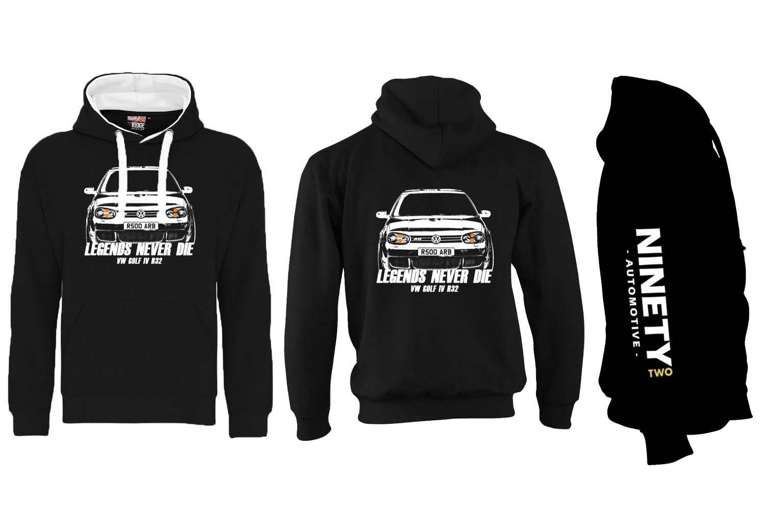 Ninety2 VW Golf R32 R500ARB Hoodie