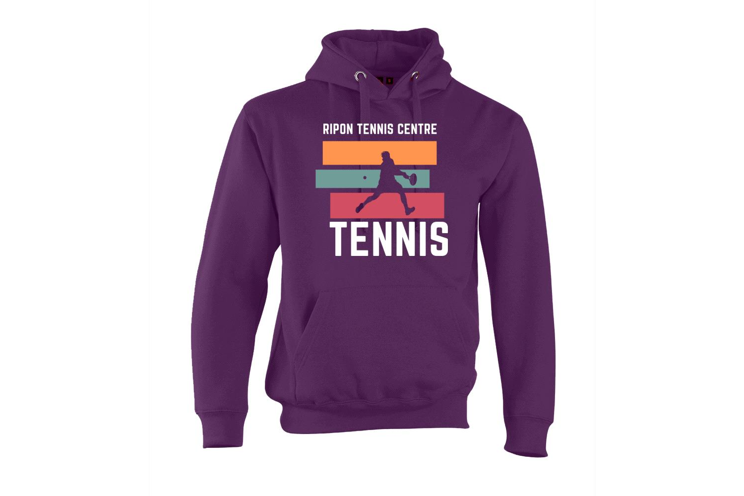 Ripon Colour Logo Tennis Hoodie