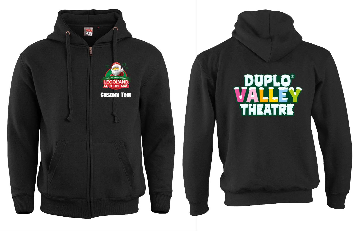 Duplo Christmas Zip Hoodie