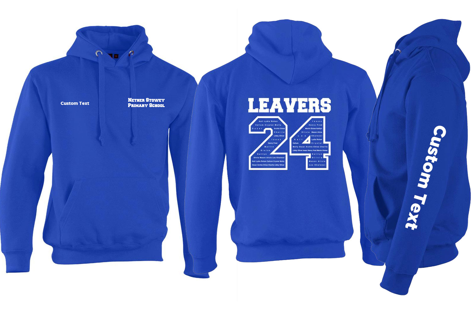 Nether Stowey Kids Leavers 24 Hoodies