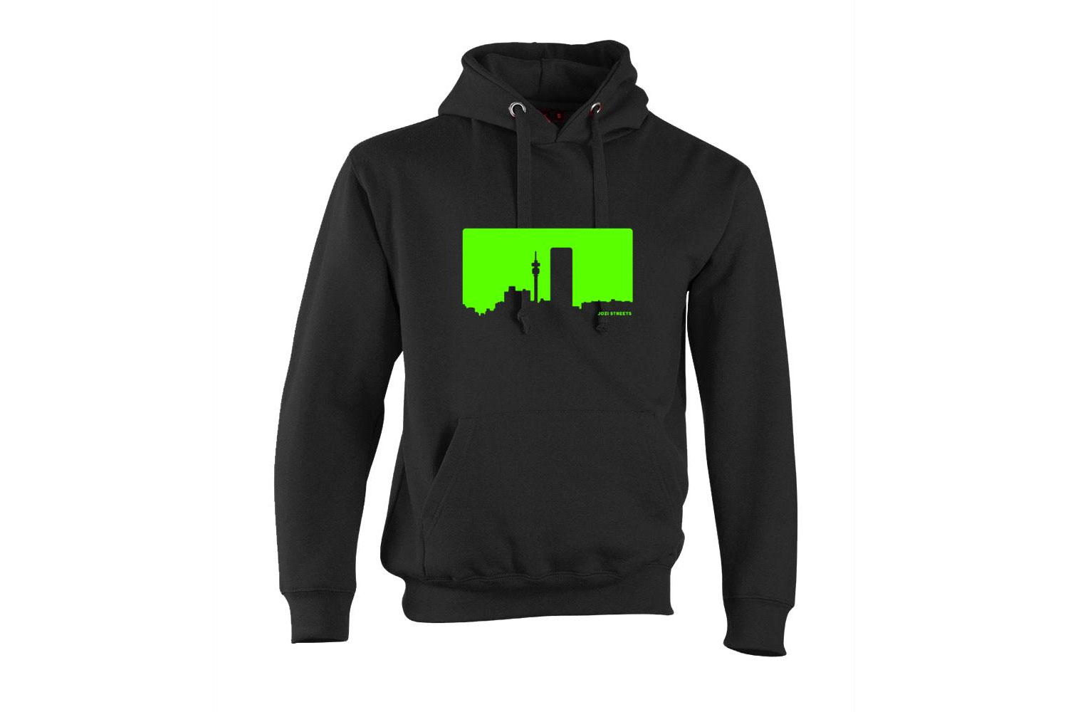 Jozi Streets Hoodie - Neon green