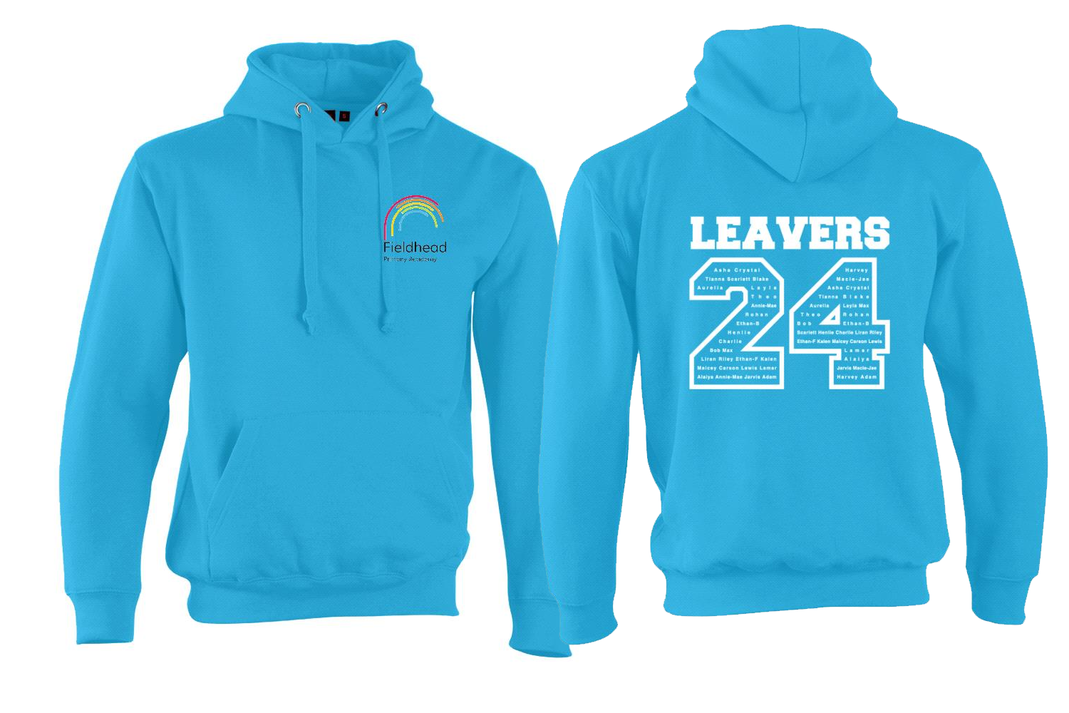 Fieldhead Adult leavers Hoodie 24