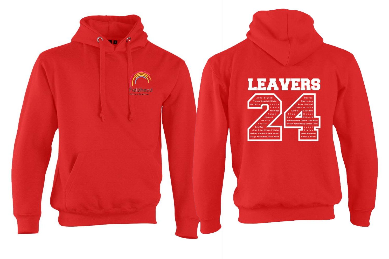 Fieldhead Kids leavers Hoodie 24