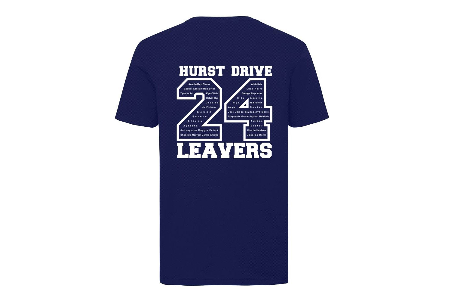 Hurst Drive Adult Leavers tshirt 2024