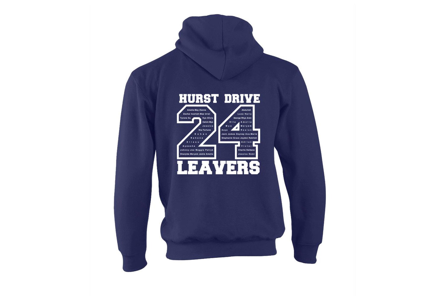 Hurst Drive Adult Leavers Hoodie 2024