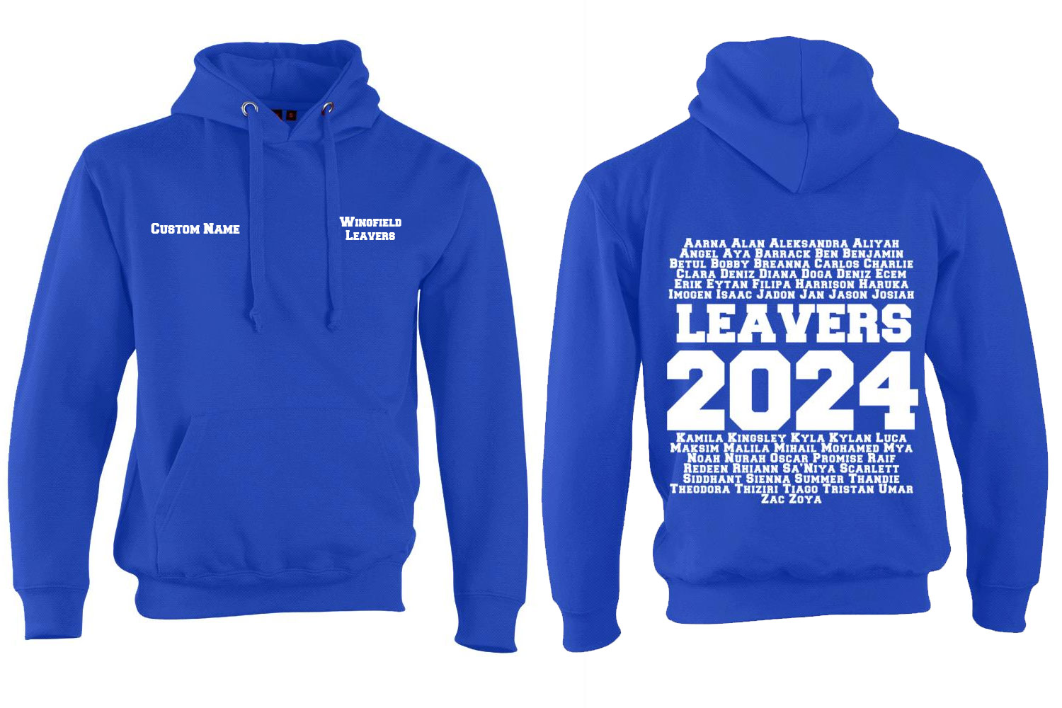 Wingfield Kids Leavers 24 Hoodie