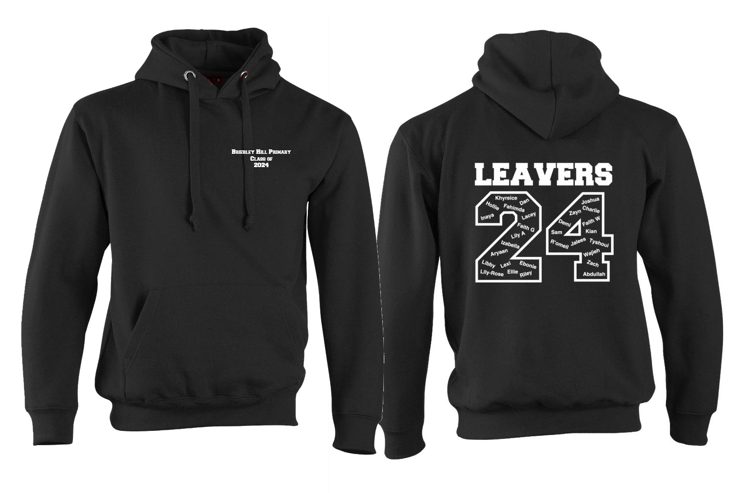 Brierley hill BAsic Leavers hoodie 2024