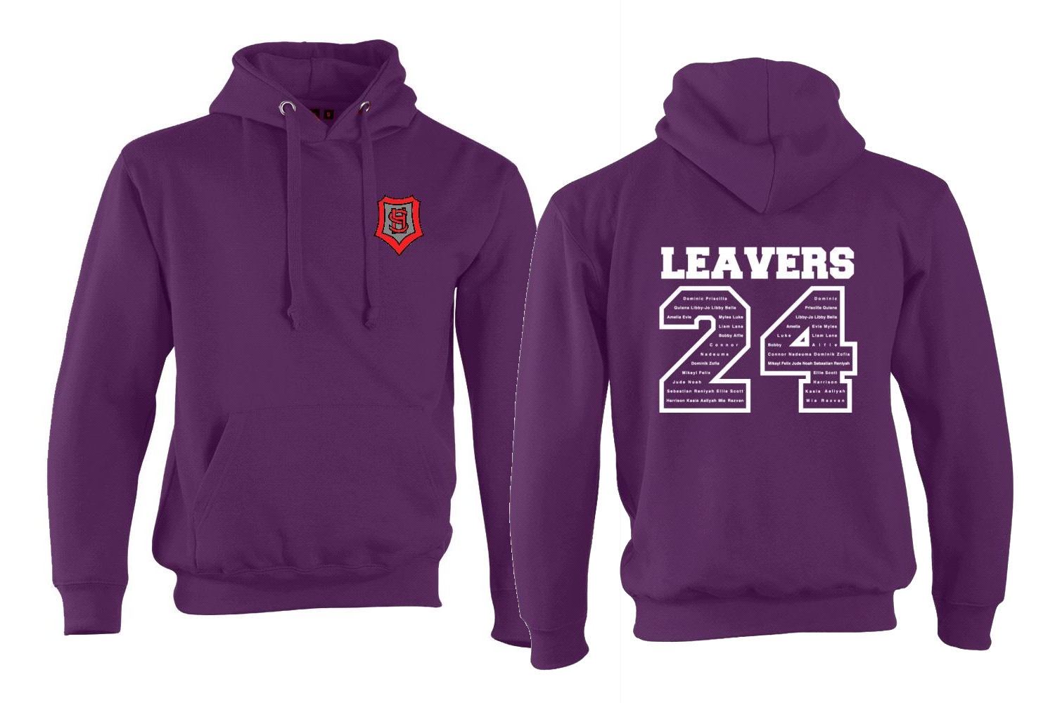 Sacred Heart adult Leavers hoodie 24