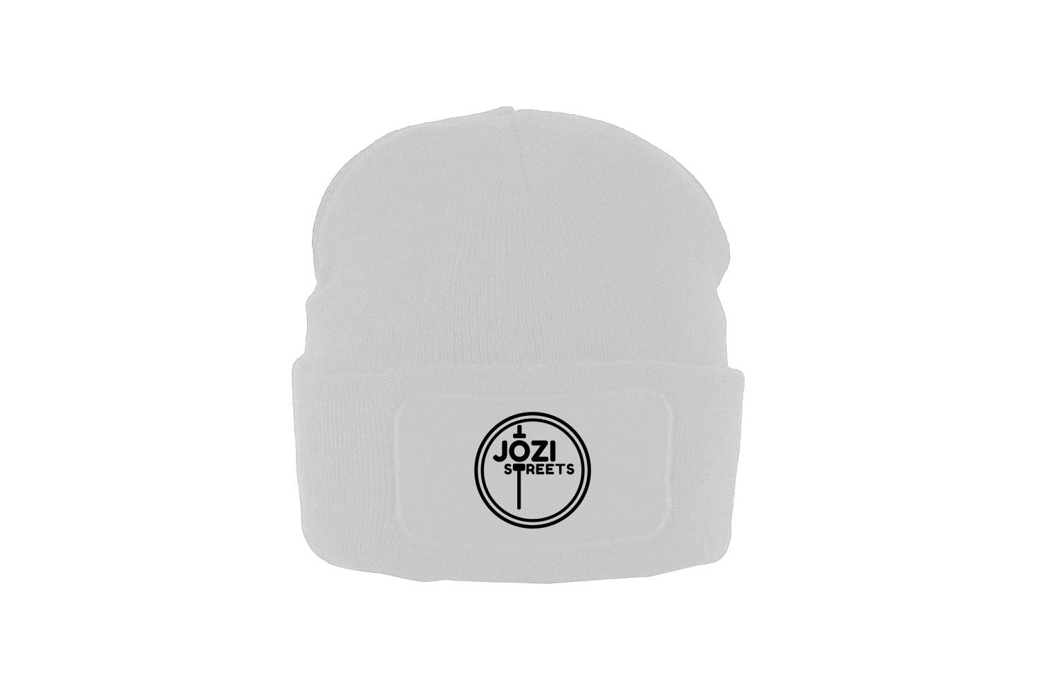 Printed Beanie - Black