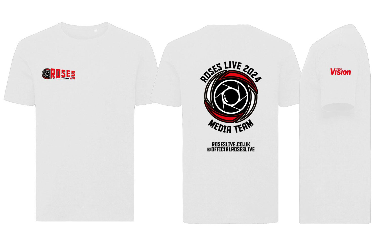 Roses Live York Vision T-Shirt