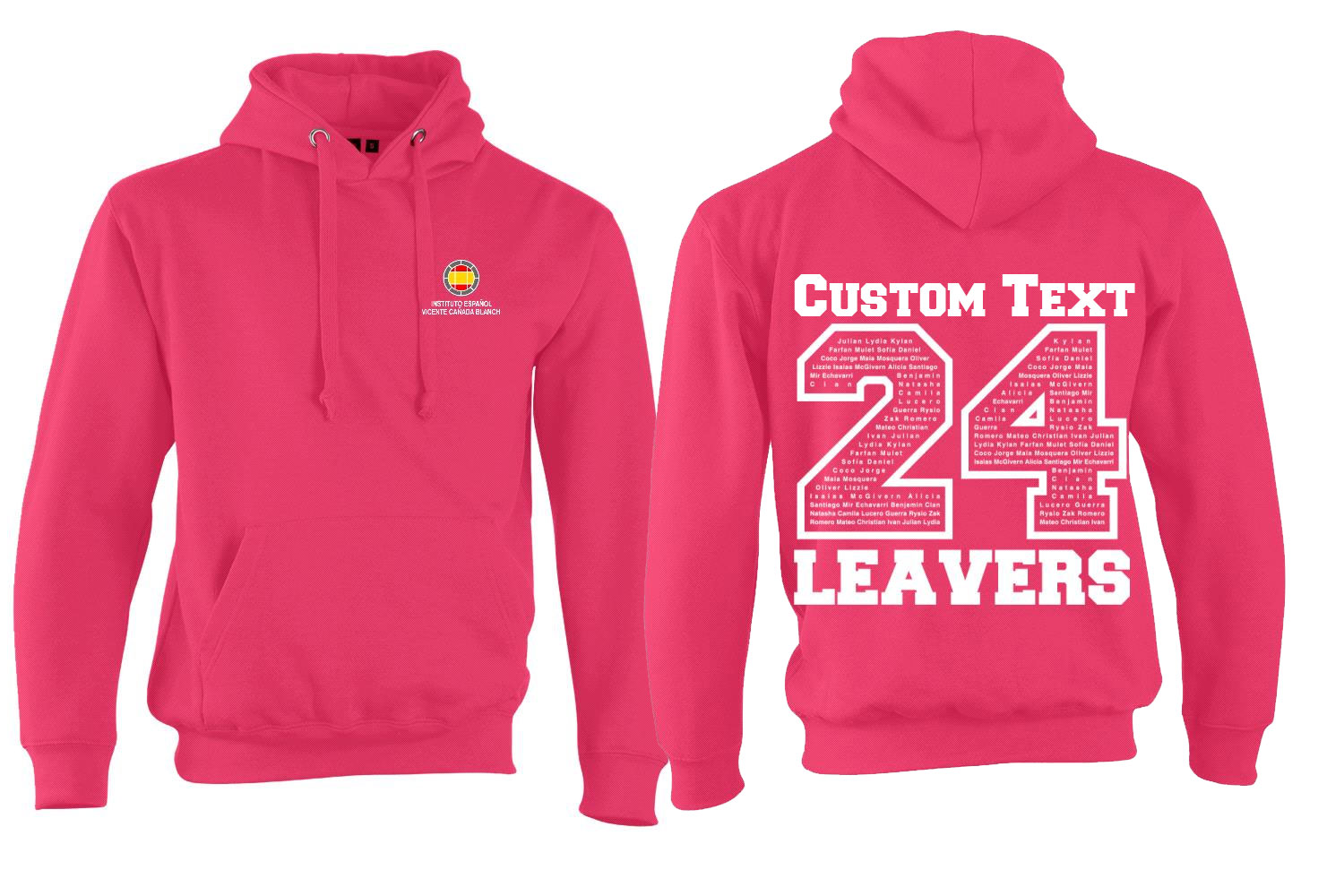 Canada Blanch Leavers 24 Kids Hoodie