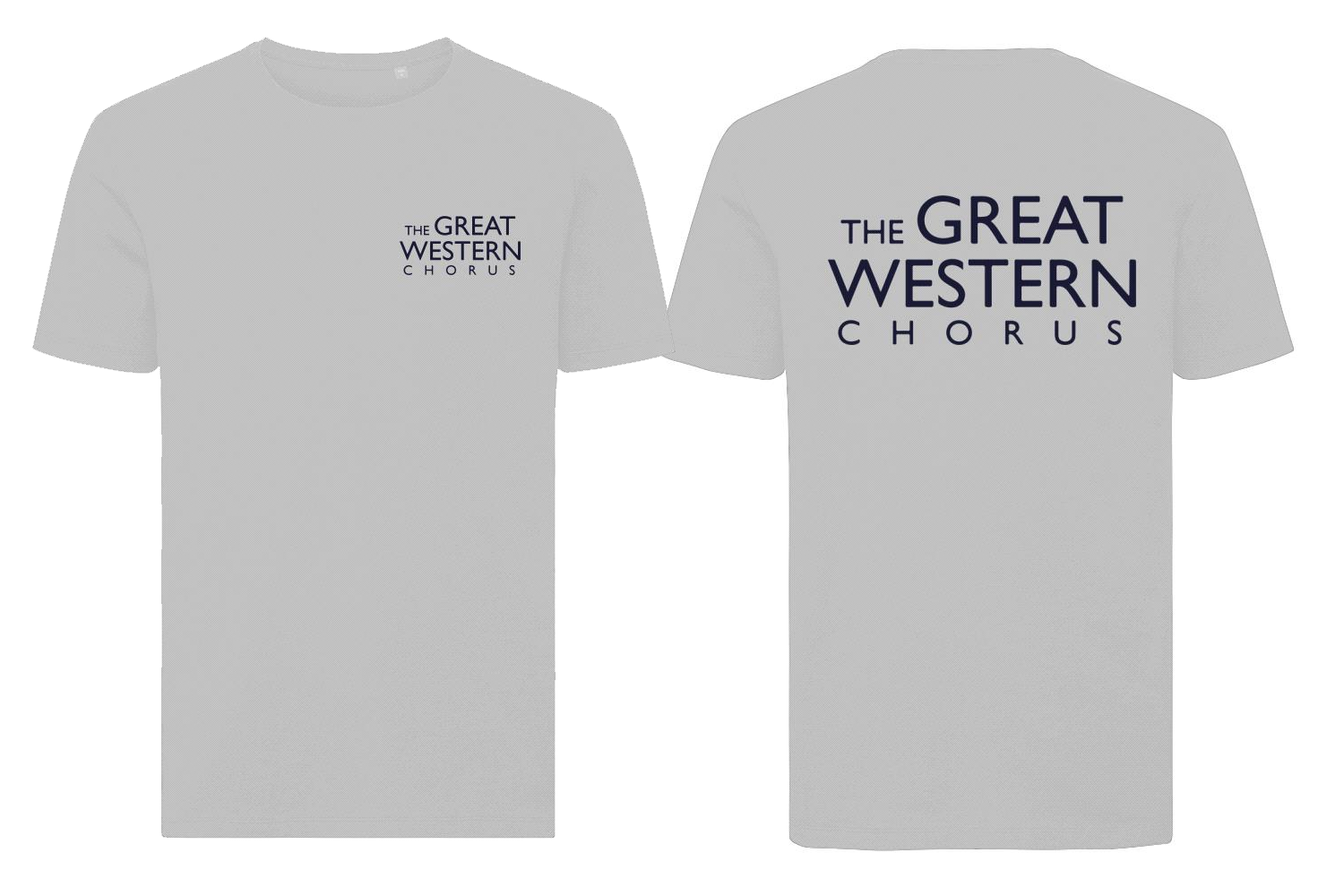 GWC T-Shirt with navy Logo