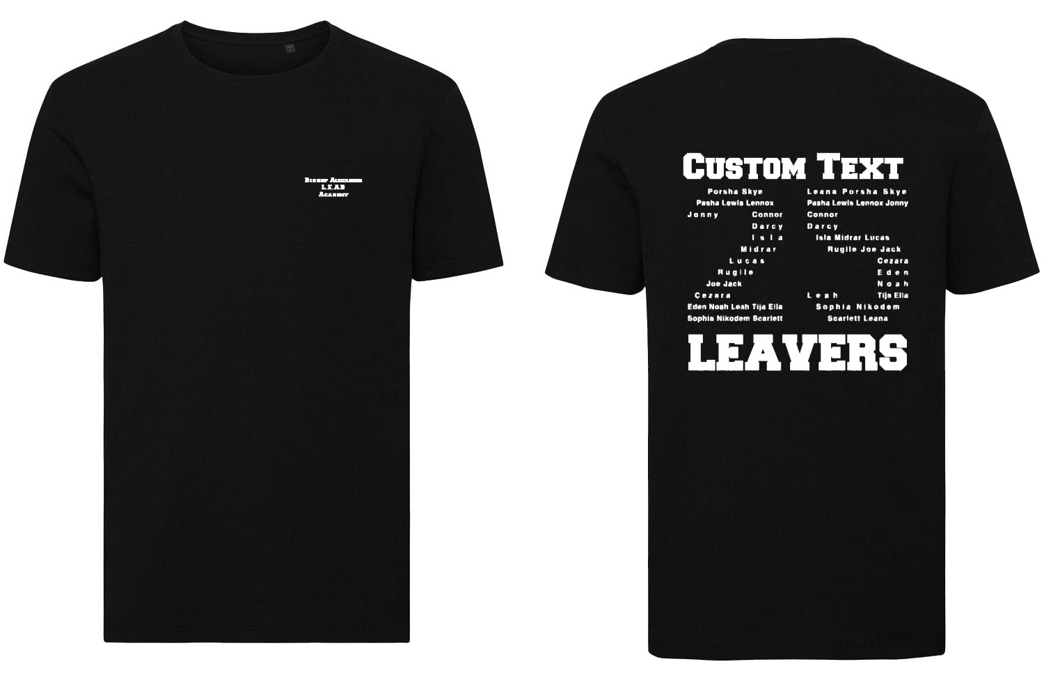 Bishop Alexander Adults Leavers t shirts