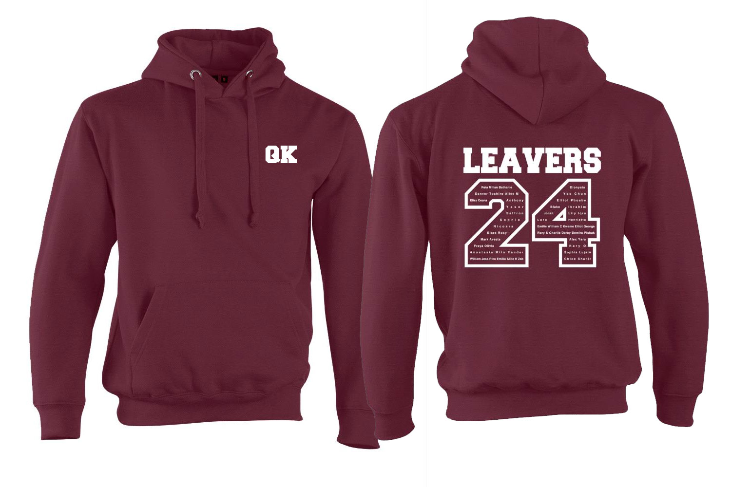 Kings Kew Leavers 24 Hoodie